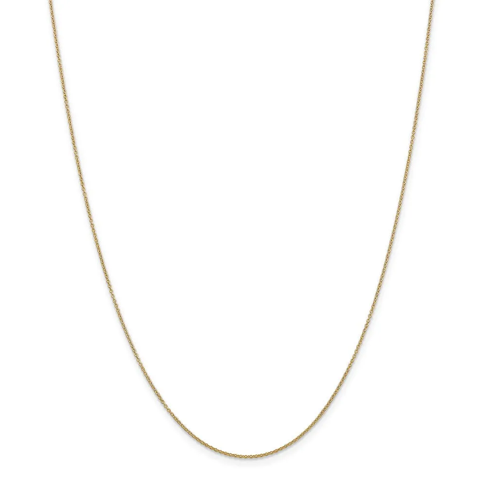 14k Yellow Gold Chandelier Necklace