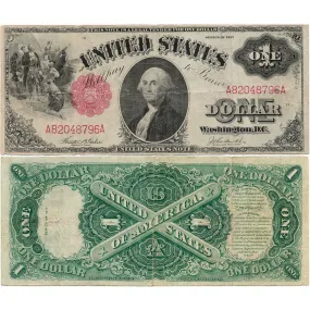 1917 Sawhorse $1 Legal Tender Note - Fr. 36 - Very Fine