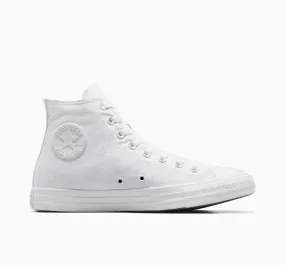 All White Converse Hightop - 7.5 Womens - Custom Order