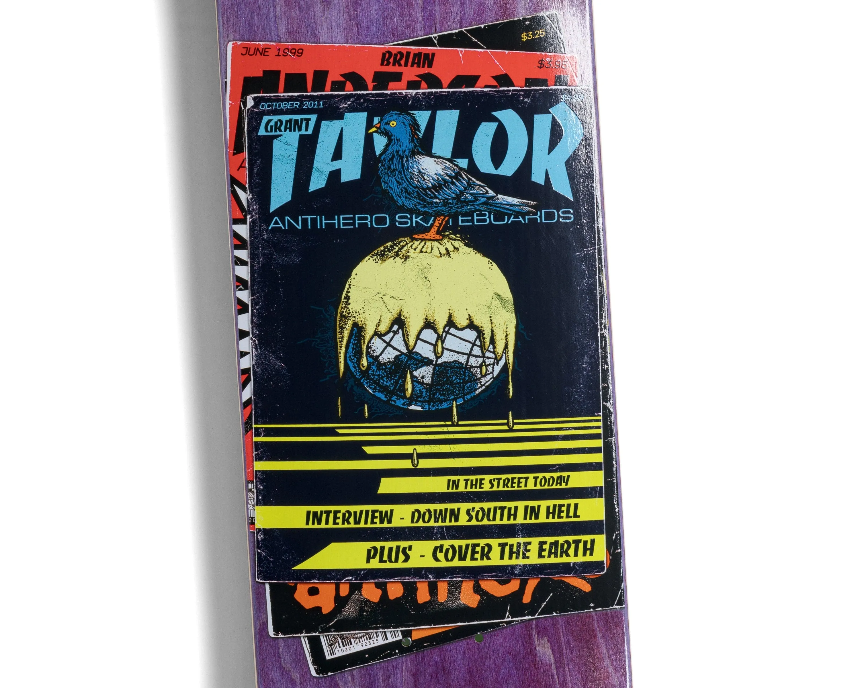 AntiHero X Thrasher Grant Taylor Skateboard Deck 8.38