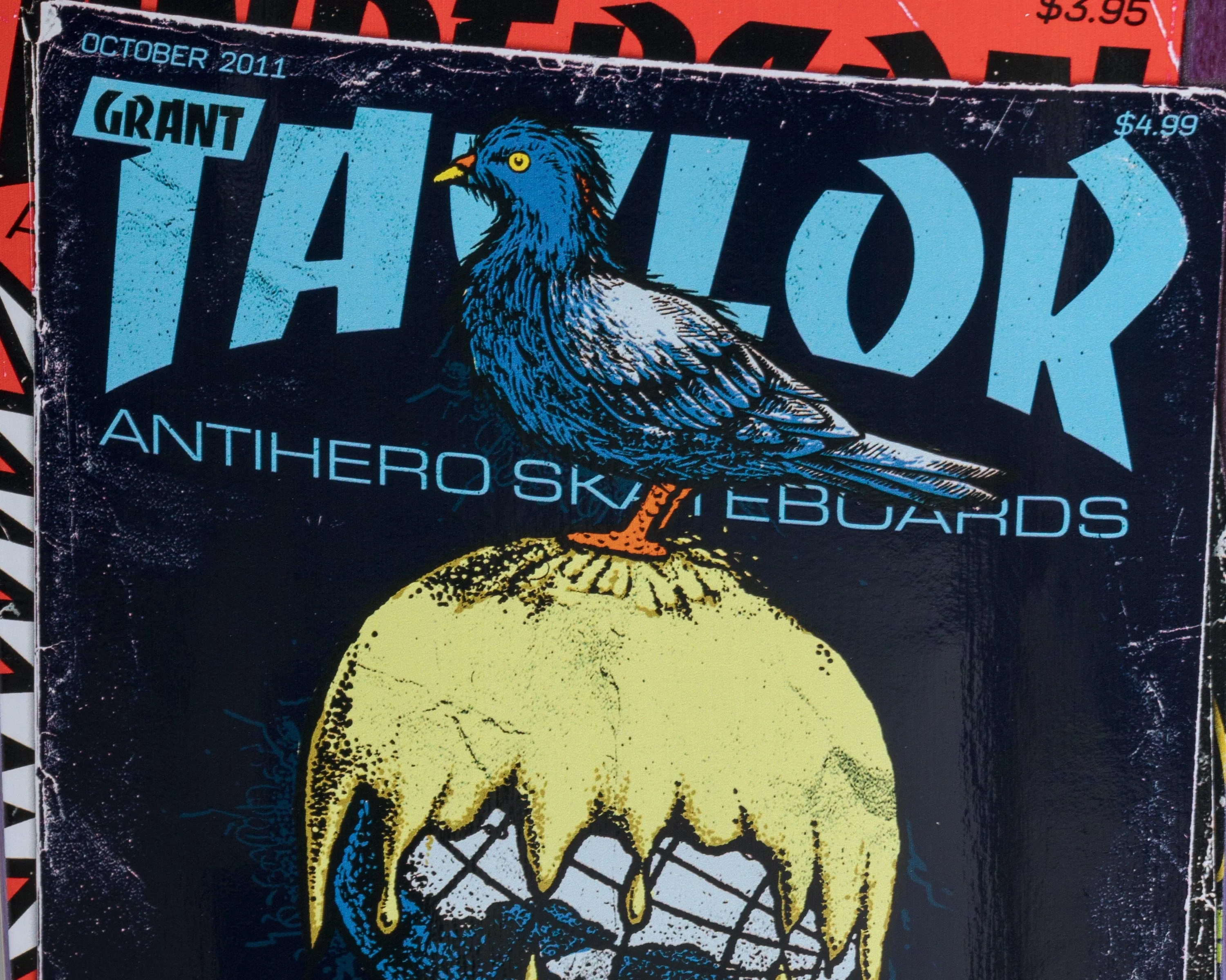 AntiHero X Thrasher Grant Taylor Skateboard Deck 8.38