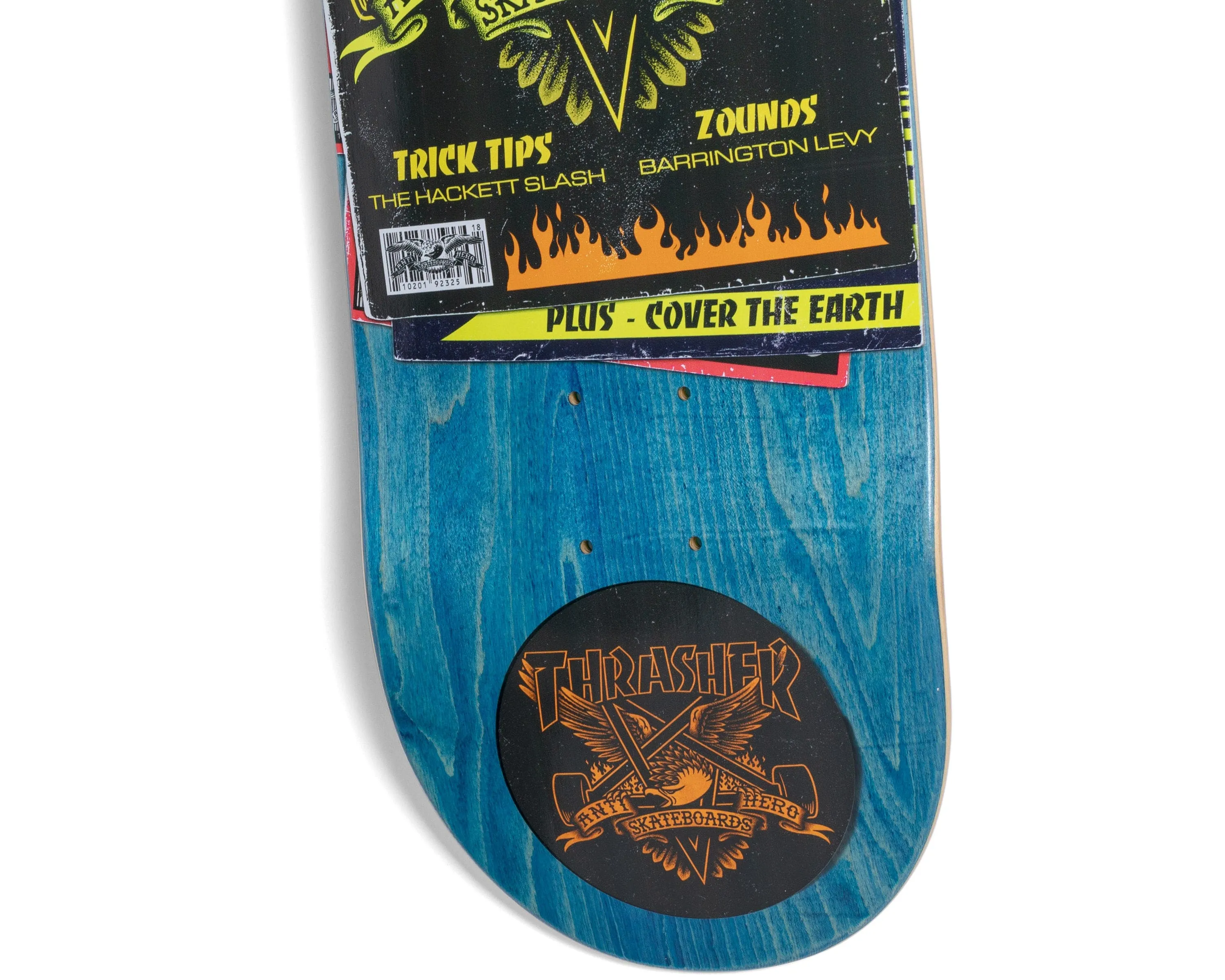 AntiHero X Thrasher John Cardiel Skateboard Deck 8.62