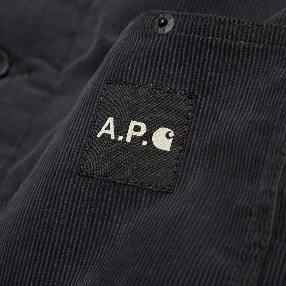 A.P.C. x Carhartt Gabrielle CoatAnthracite