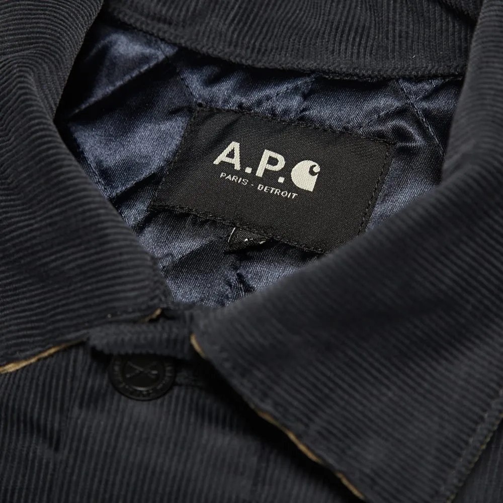 A.P.C. x Carhartt Gabrielle CoatAnthracite