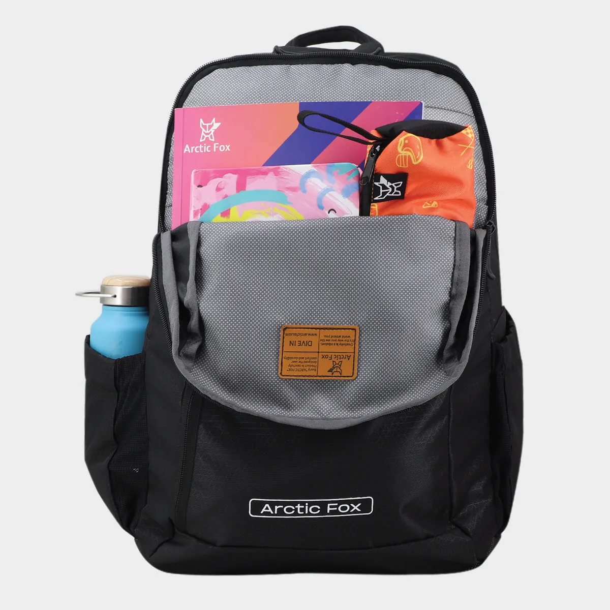 Arctic Fox Pump Black Laptop Backpack