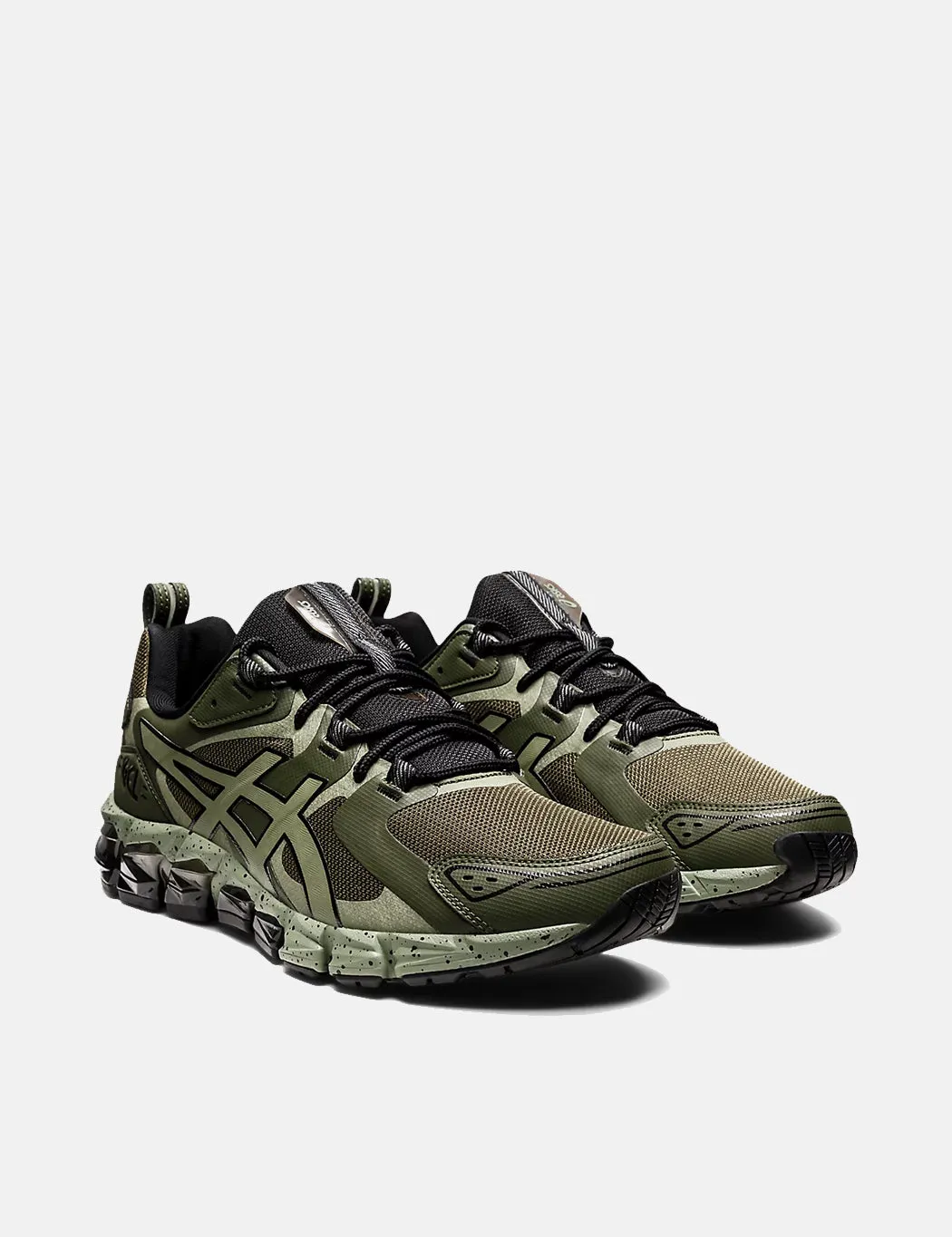 ASICS Gel-Quantum 180 Trainers - Olive Canvas/Lichen Green