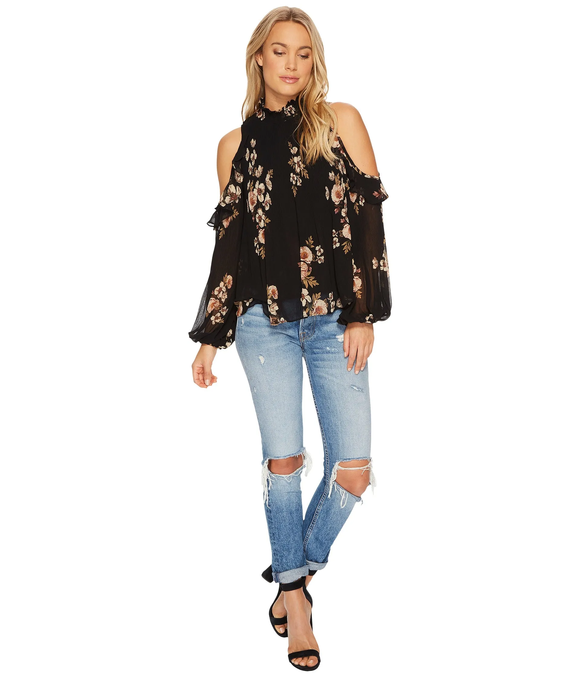 ASTR Shae Ruffle Top