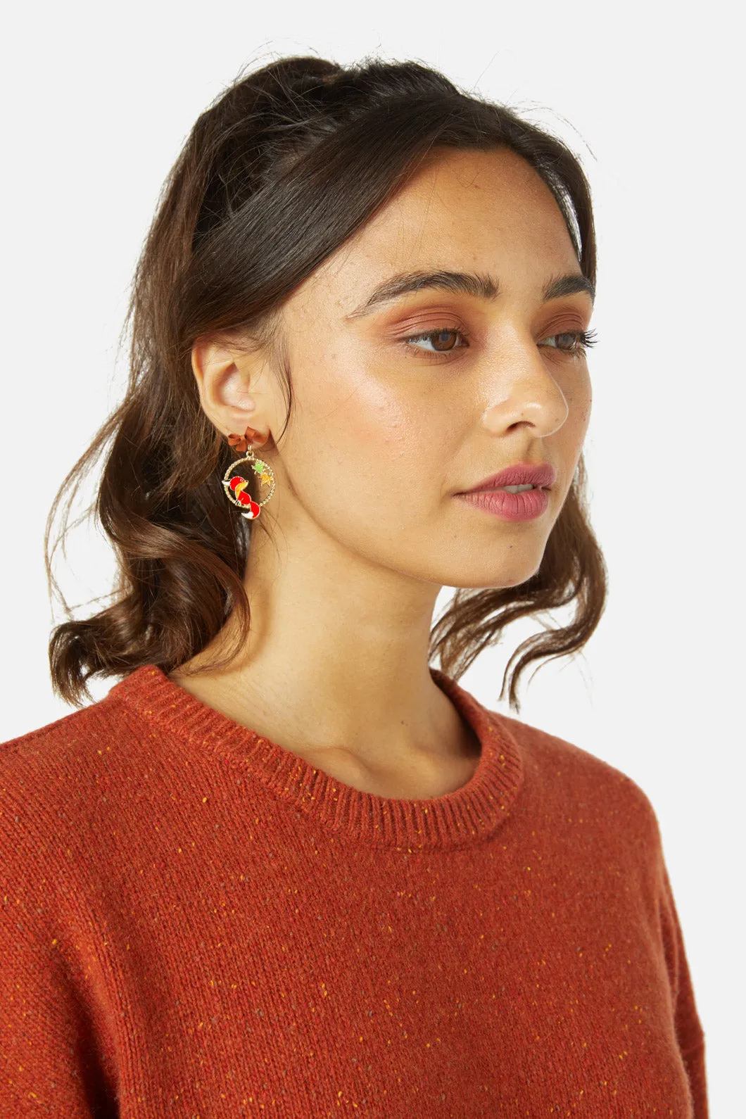 Autumn Fox Earrings