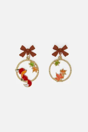 Autumn Fox Earrings