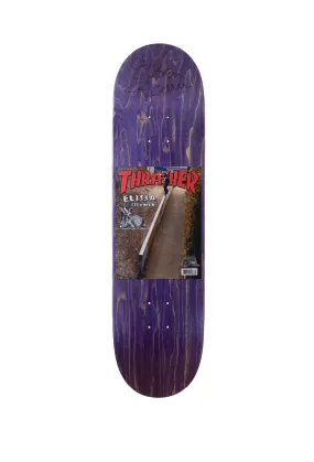 Baker Skateboards Elissa Steamer Thrasher Cover Signed Deck 8.25