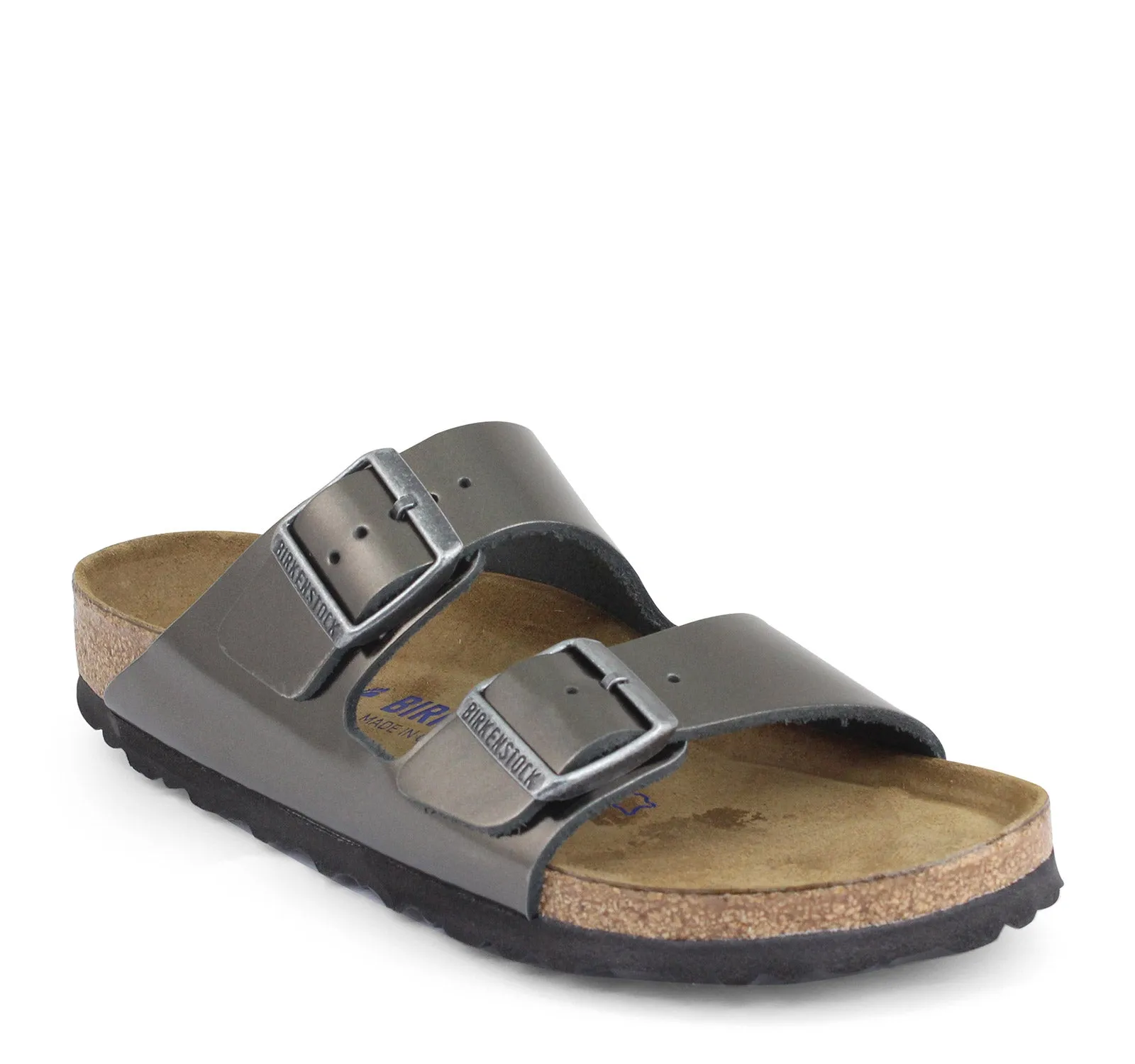 Birkenstock Arizona Metallic Soft Footbed Sandal