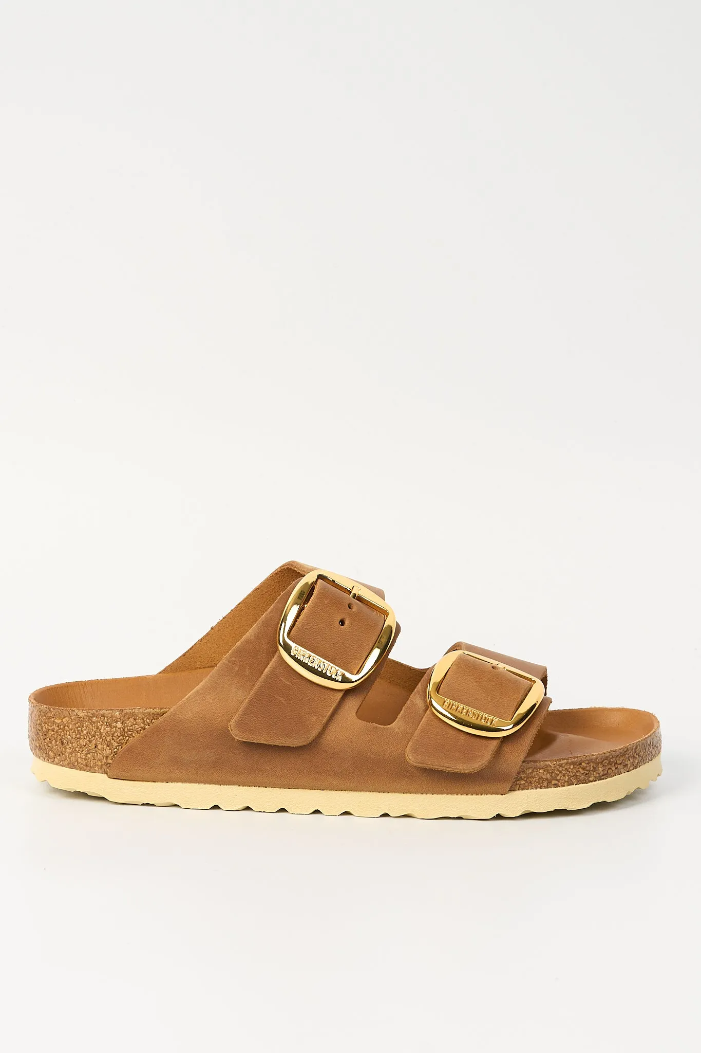 Birkenstock Ciabatta Arizona Big Buckle Cognac Donna