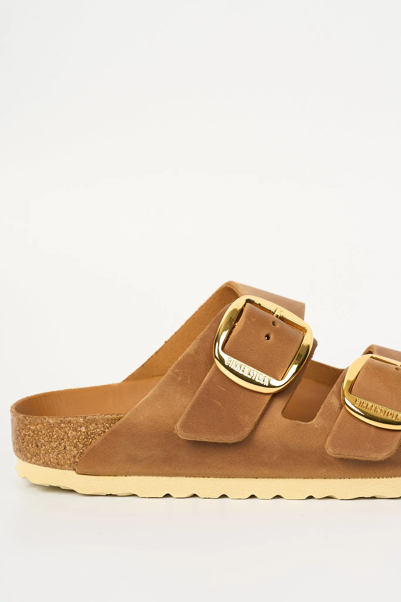 Birkenstock Ciabatta Arizona Big Buckle Cognac Donna