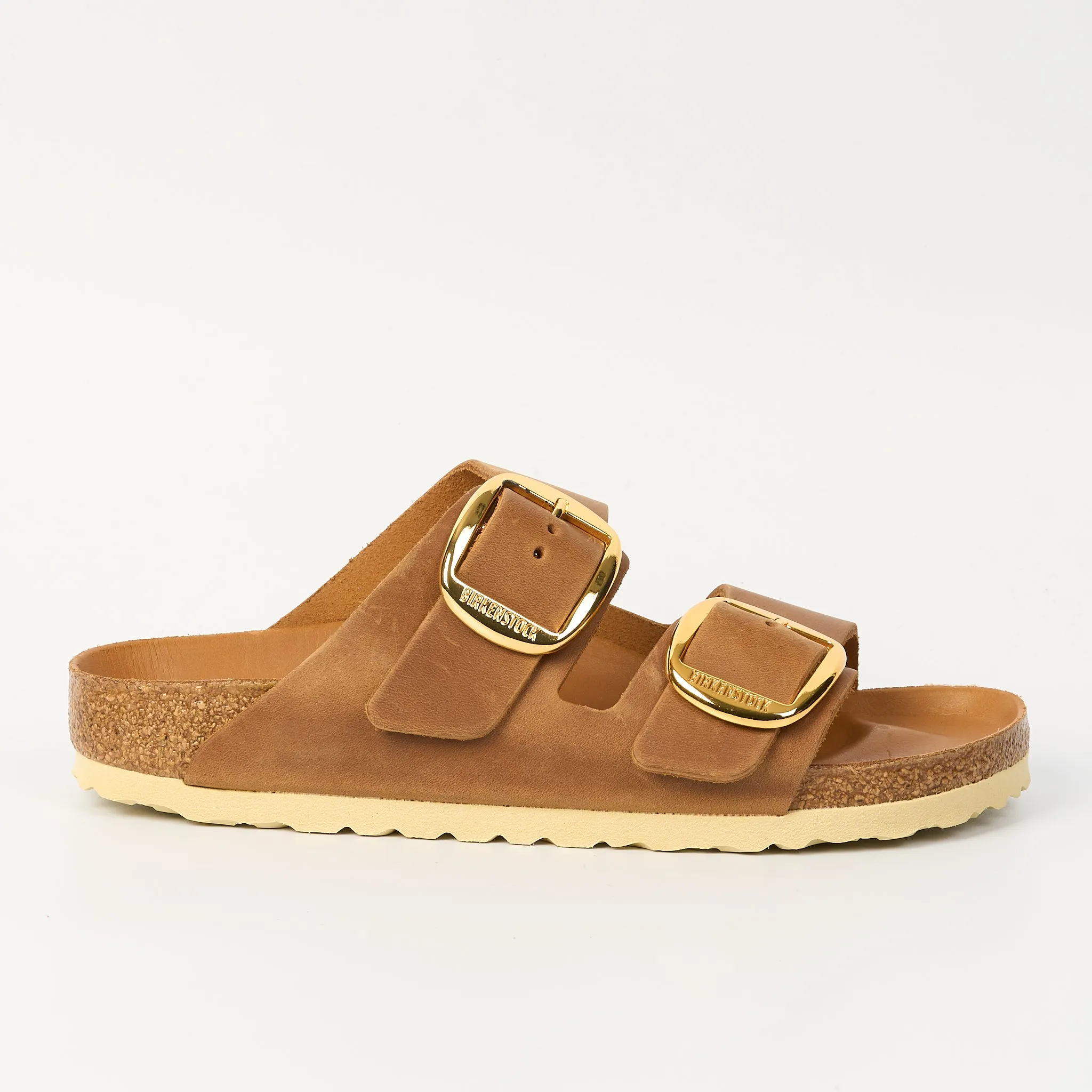 Birkenstock Ciabatta Arizona Big Buckle Cognac Donna