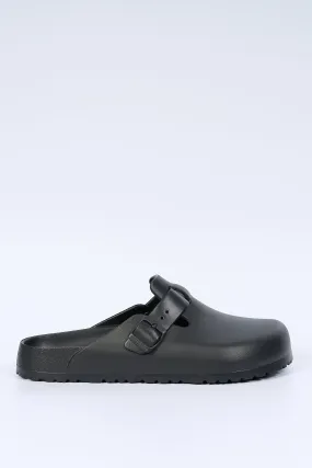 Birkenstock Ciabatta Boston Eva Nero Uomo