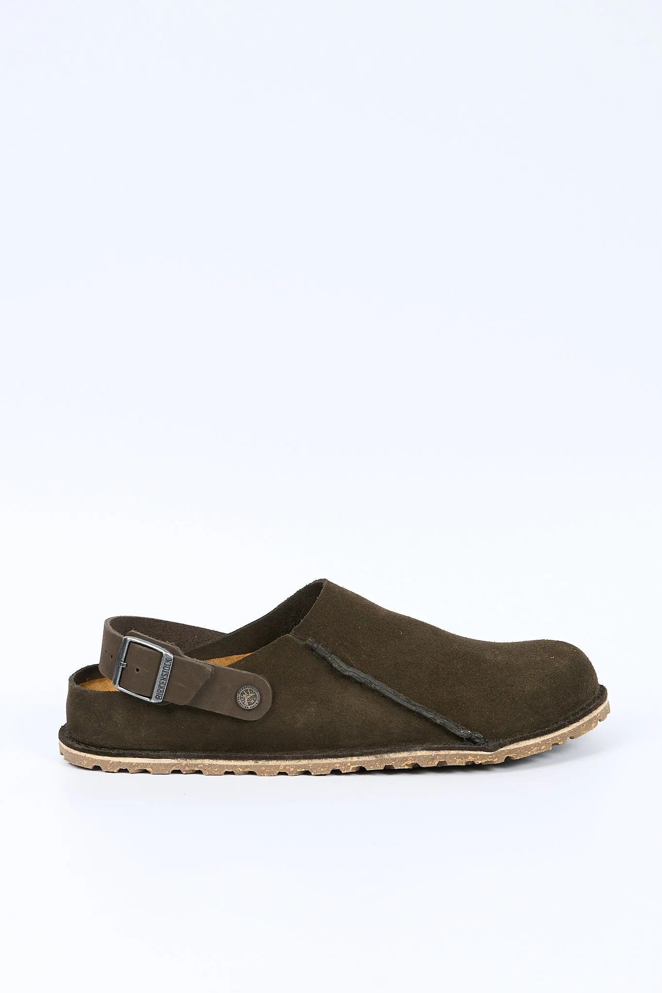 Birkenstock Pantofola Lutry Marrone Scuro Uomo