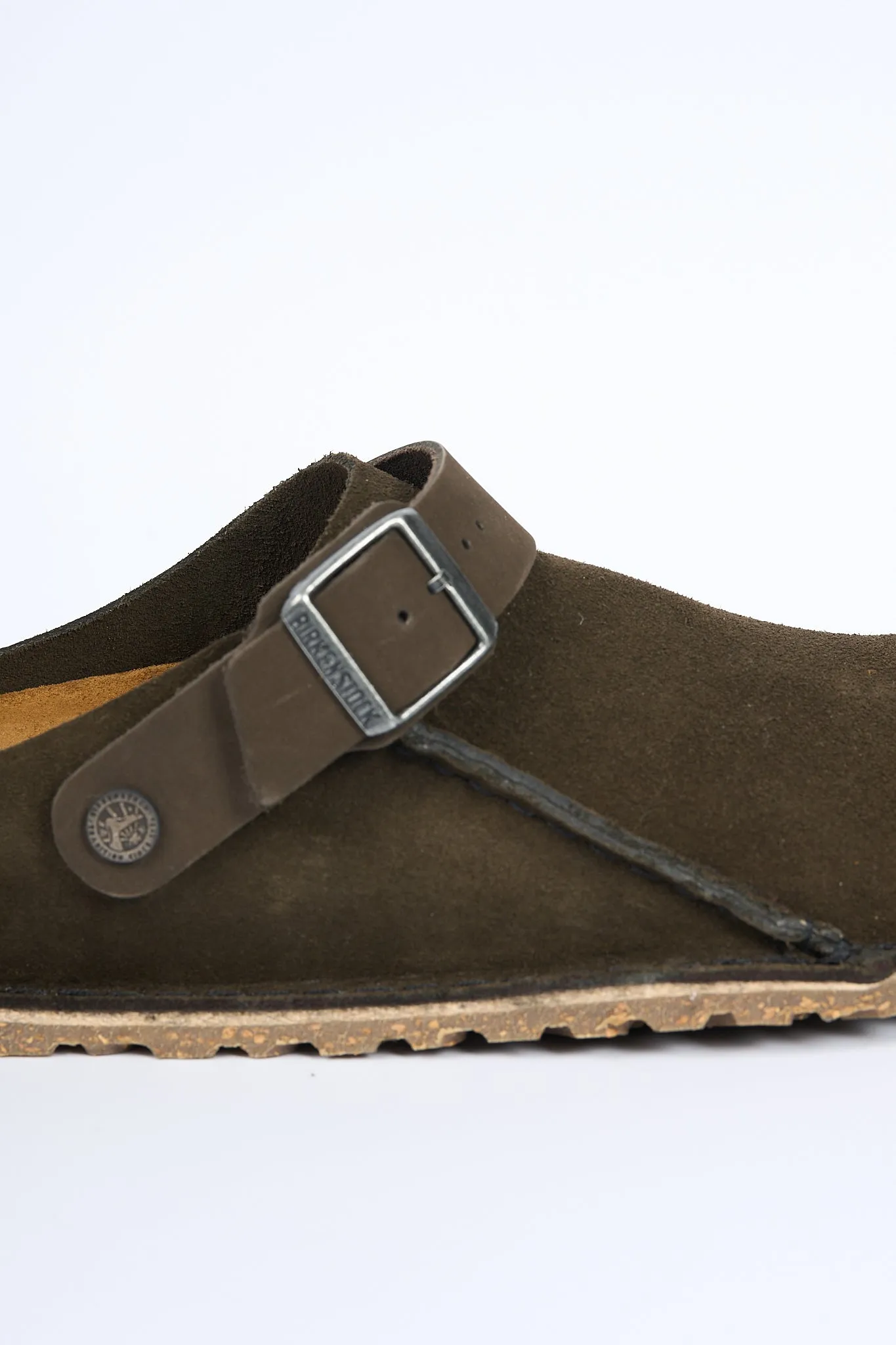 Birkenstock Pantofola Lutry Marrone Scuro Uomo