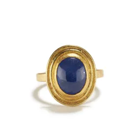 Cabochon Tanzanite Ring