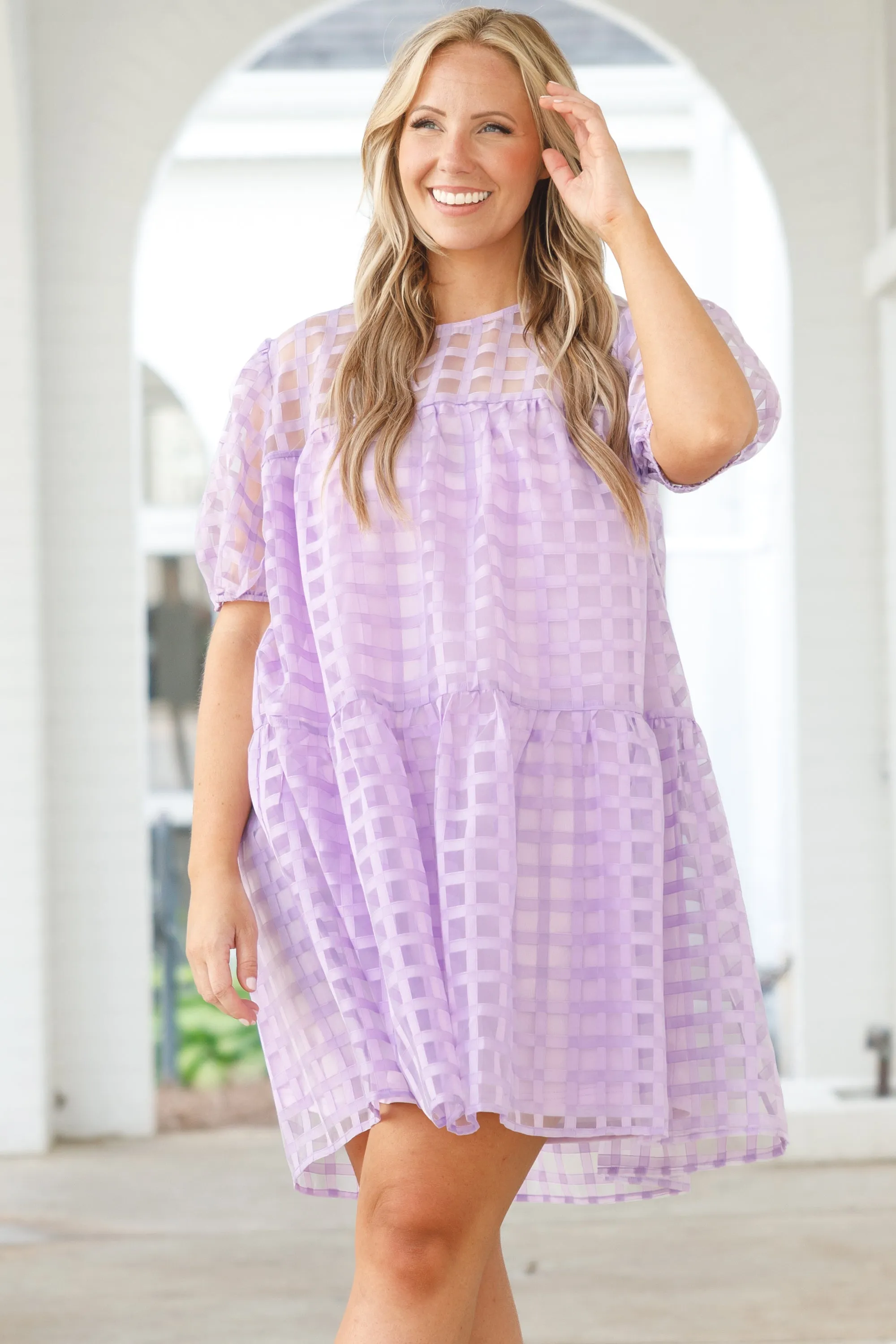 Carefree Love Dress, Purple