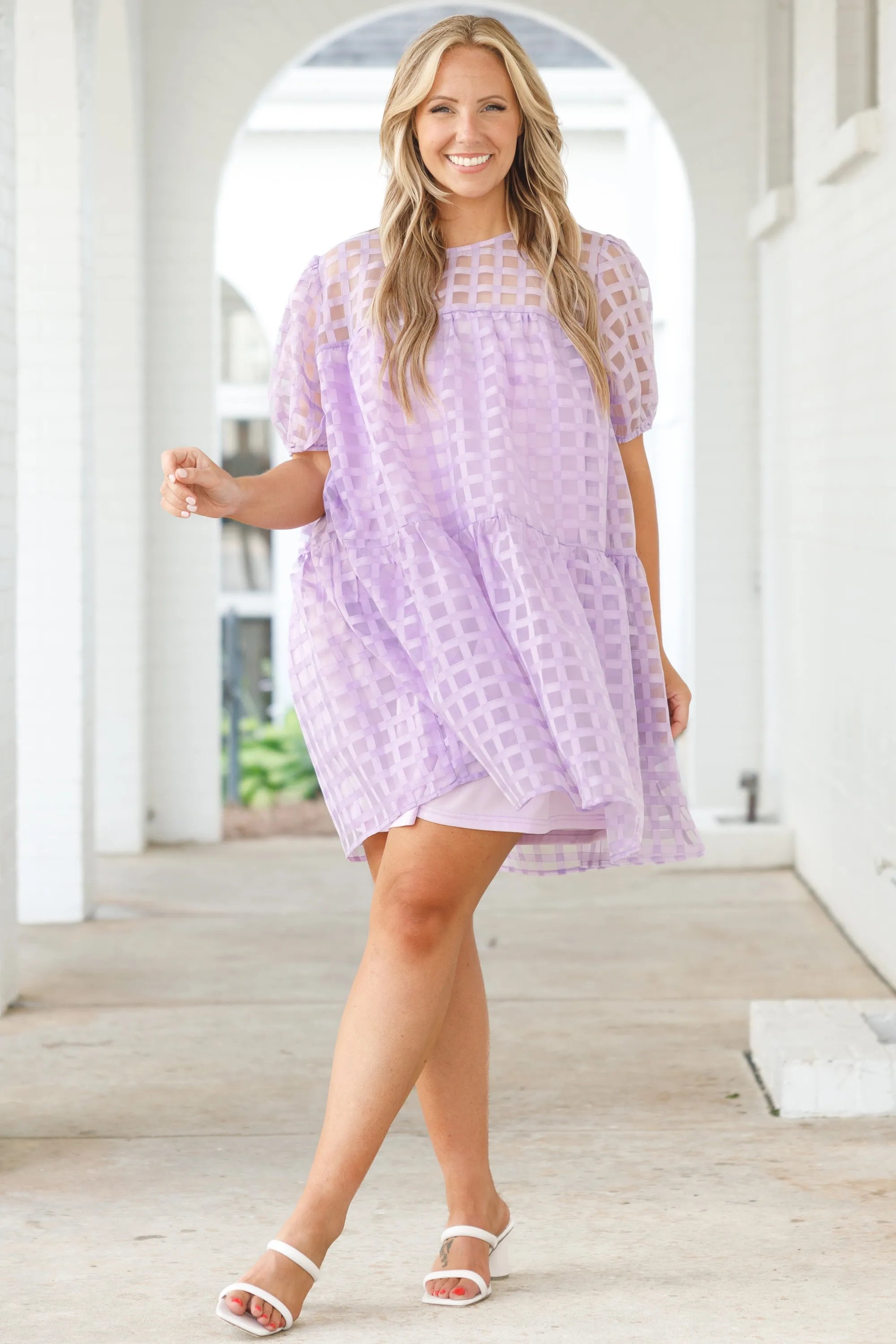 Carefree Love Dress, Purple