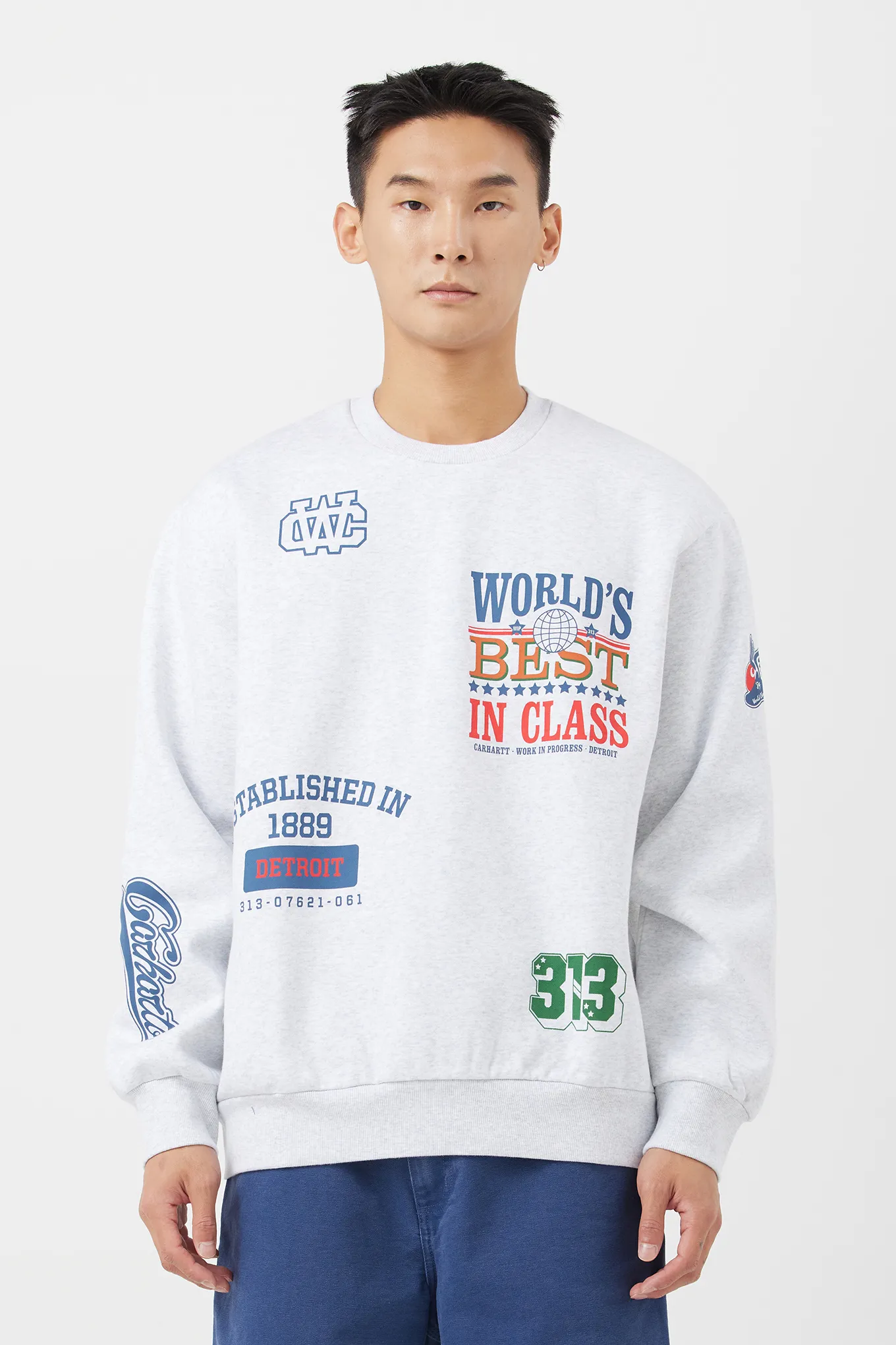 Carhartt  |[CARHARTT]★MULTI WORLD SWEATSHIRT