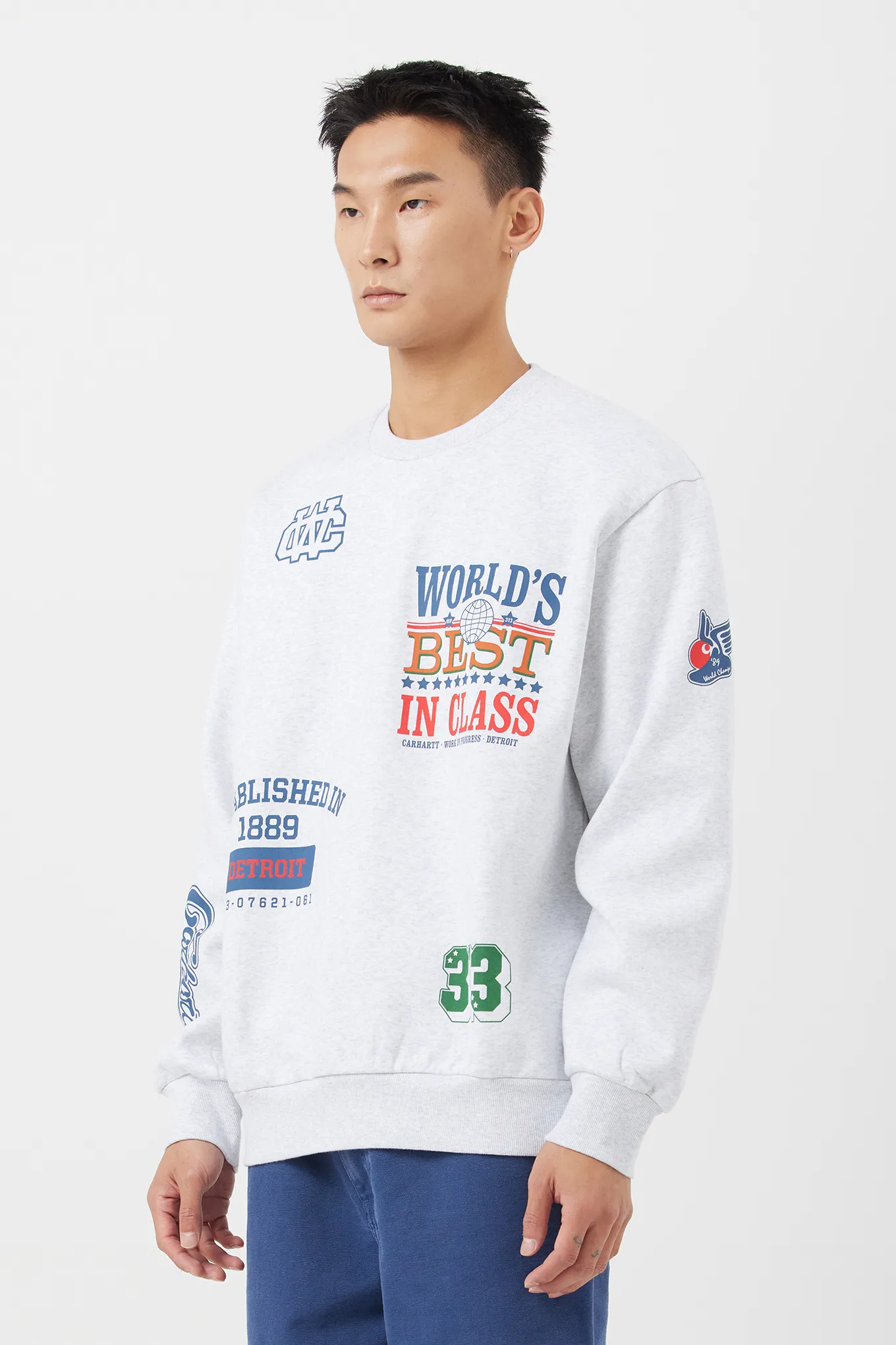 Carhartt  |[CARHARTT]★MULTI WORLD SWEATSHIRT