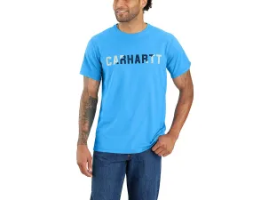 Carhartt Force Short Sleeve Block Logo Graphic T-Shirt