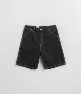 Carhartt Simple Shorts - Heavy Stone Washed Black