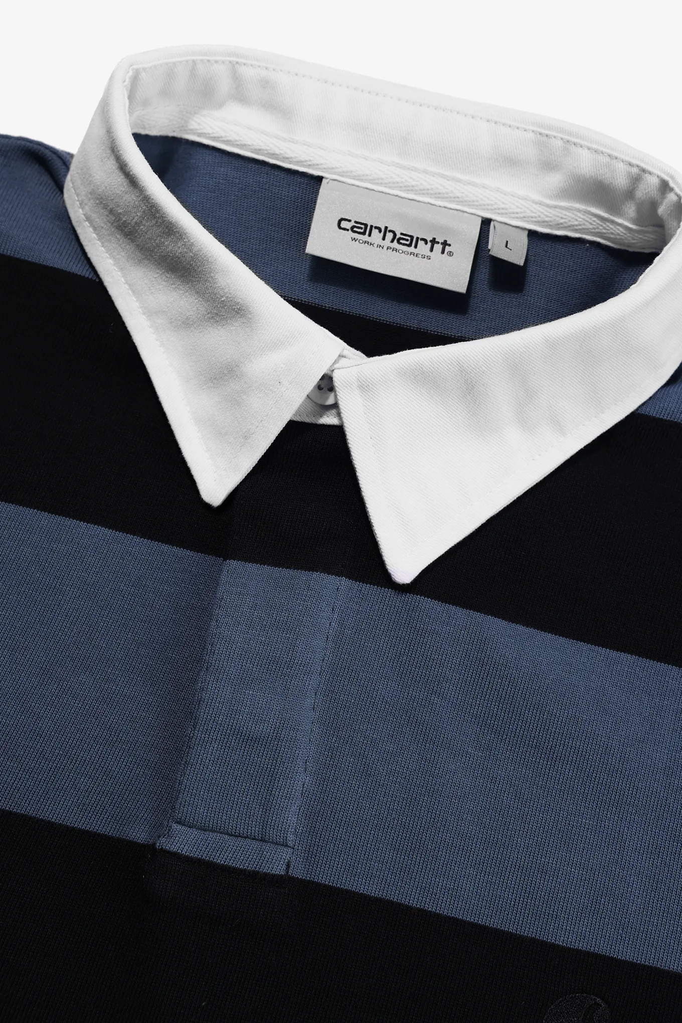 Carhartt  |Unisex Street Style Long Sleeves Cotton Logo Polos