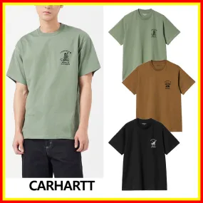 Carhartt  |Unisex Street Style U-Neck Cotton Short Sleeves T-Shirts