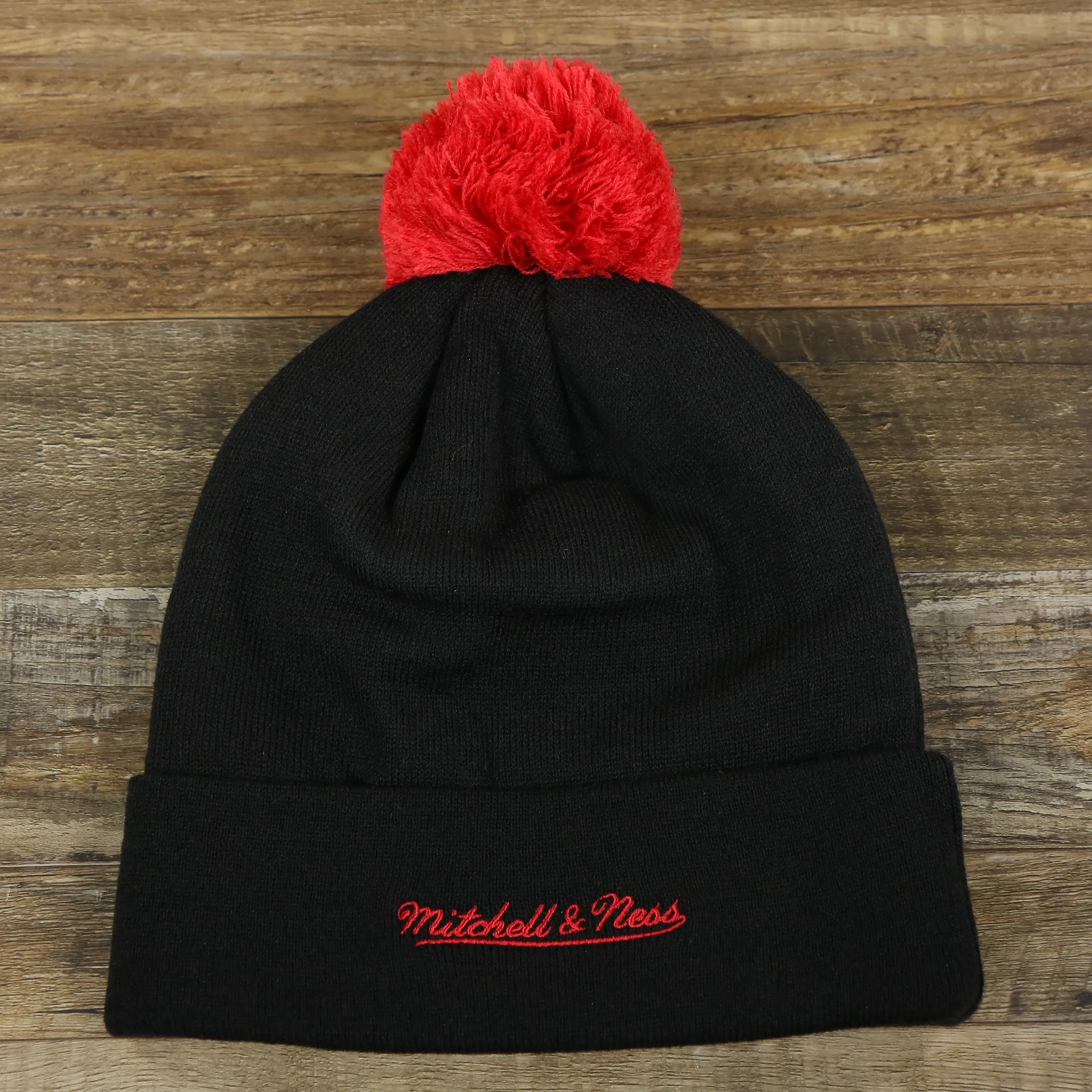 Chicago Bulls World Champions 72-10 Cuffed Winter Beanie to Match 72-10 11s | Black Winter Beanie