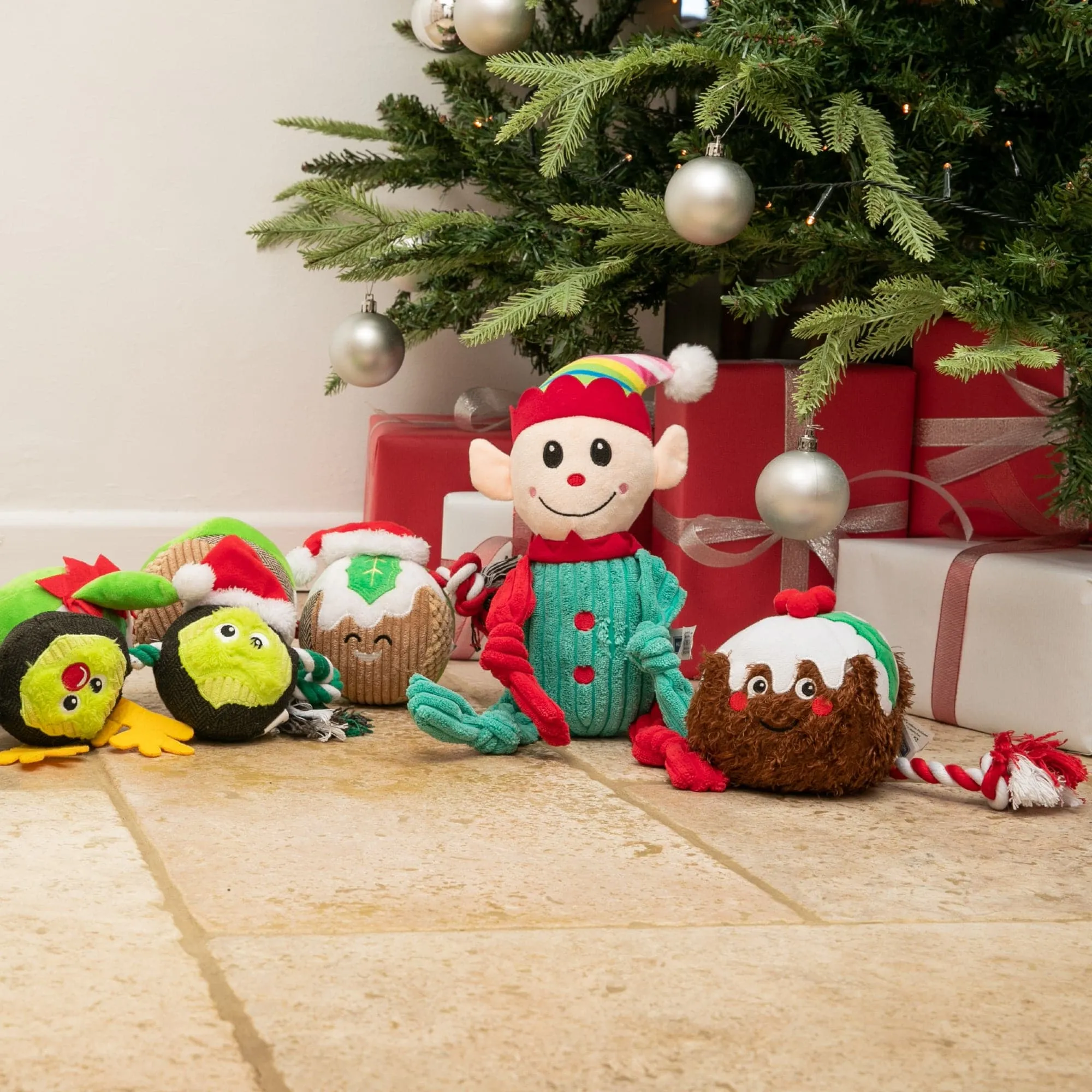 Christmas Elf Dog Toy