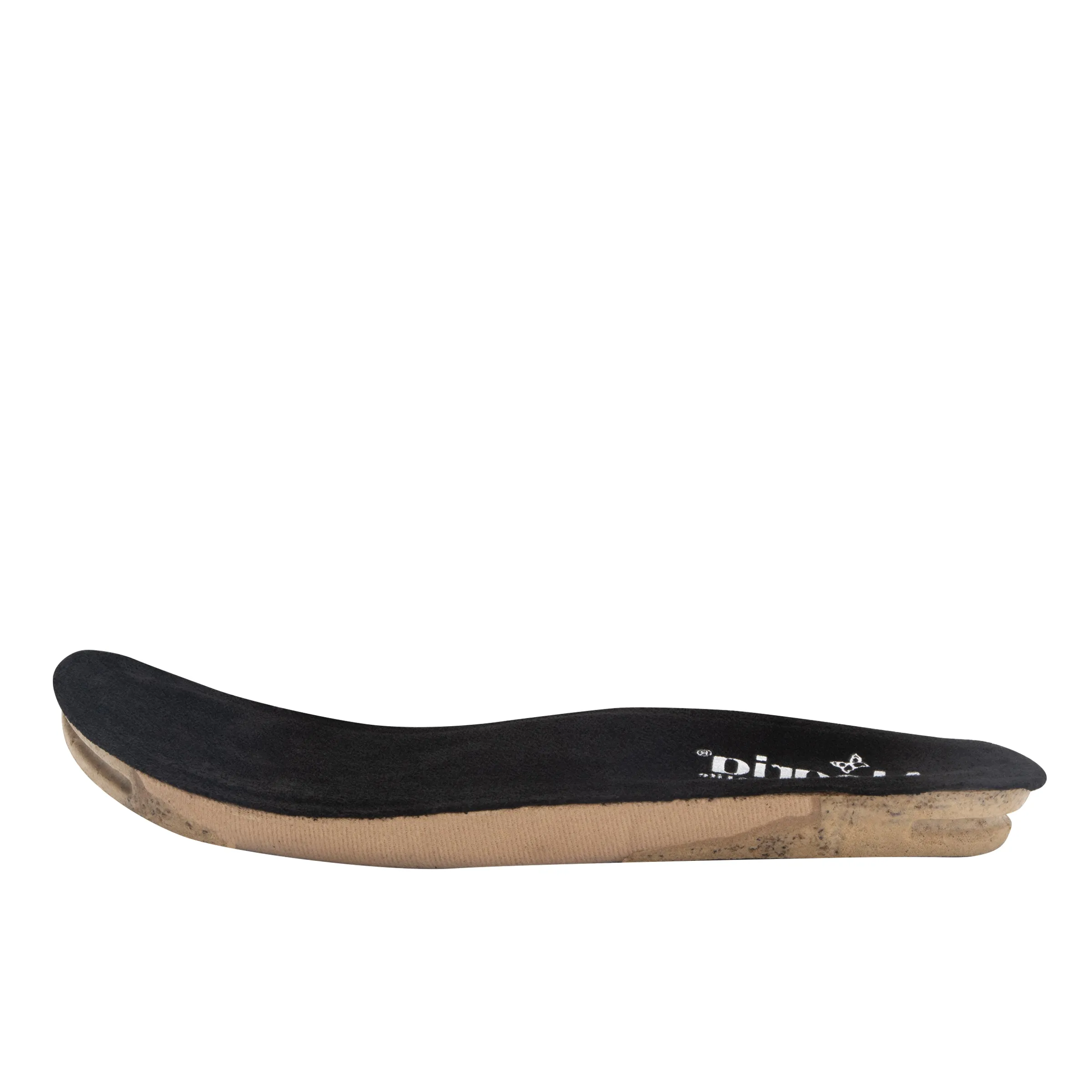 Classic Footbed - Black Microsuede