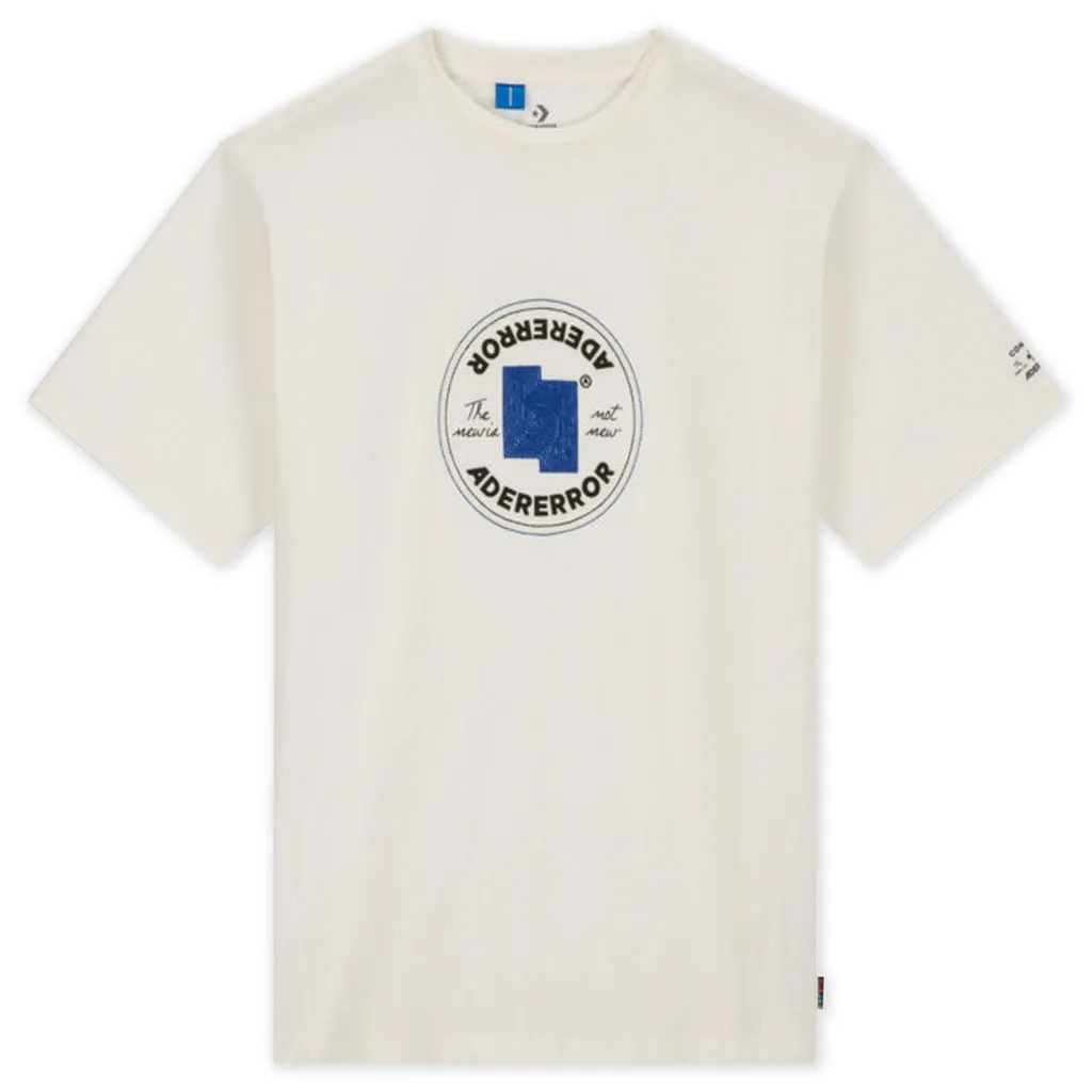 Converse x Ader Error Shapes Tee - Cloud Dancer