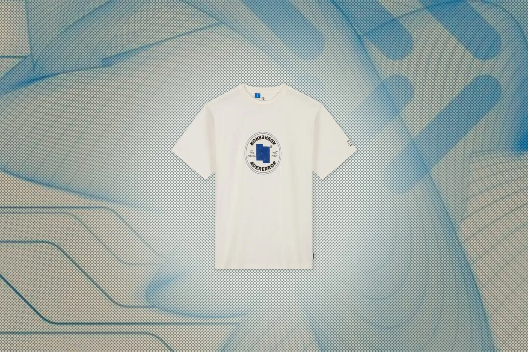 Converse x Ader Error Shapes Tee - Cloud Dancer