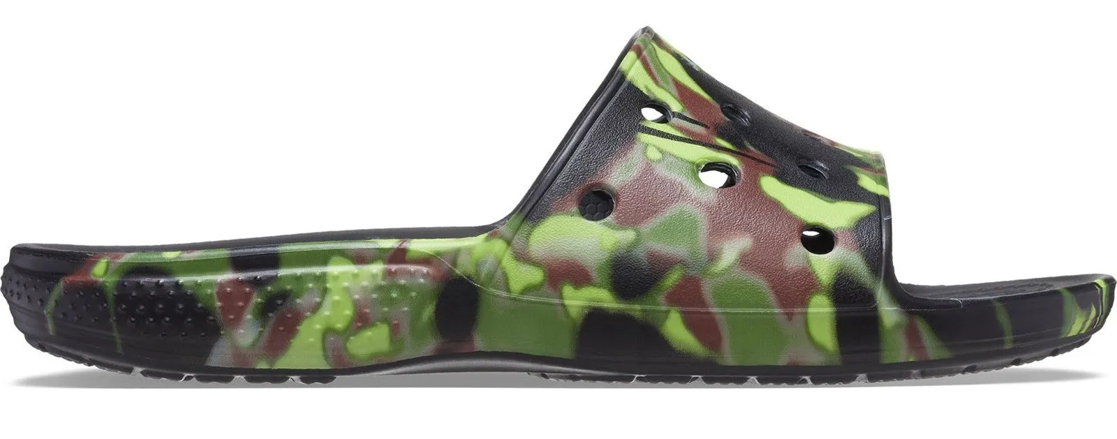 Crocs Spray Camo Mens Slide Sandal