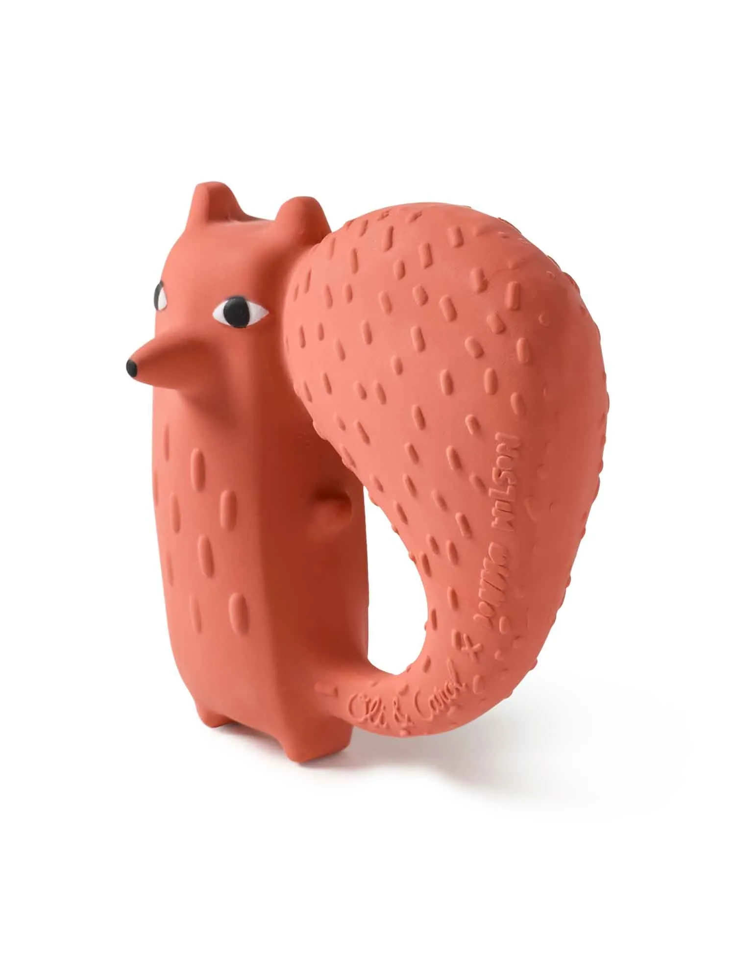 Cyril Squirrel Fox Teething Ring