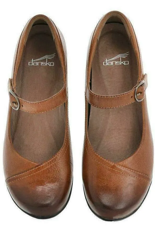 Dansko Fawna Chestnut Burnished Calf