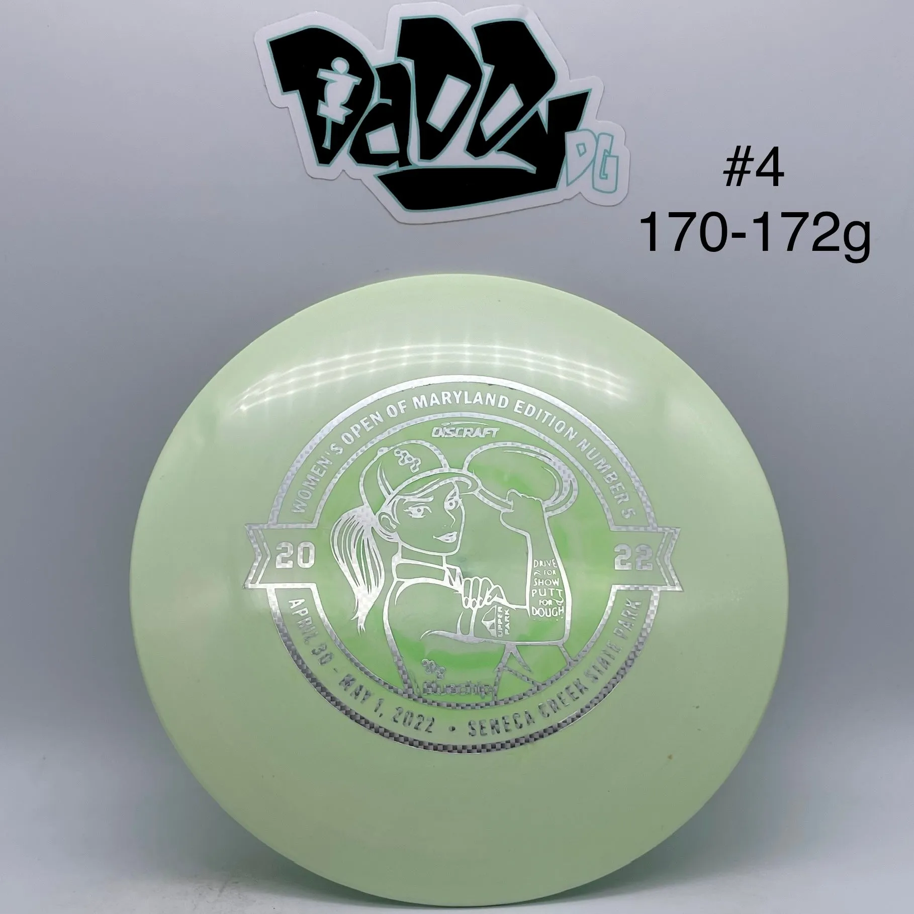 Discraft ESP Undertaker 2022 Women's Open of Maryland Stamped Distance Driver