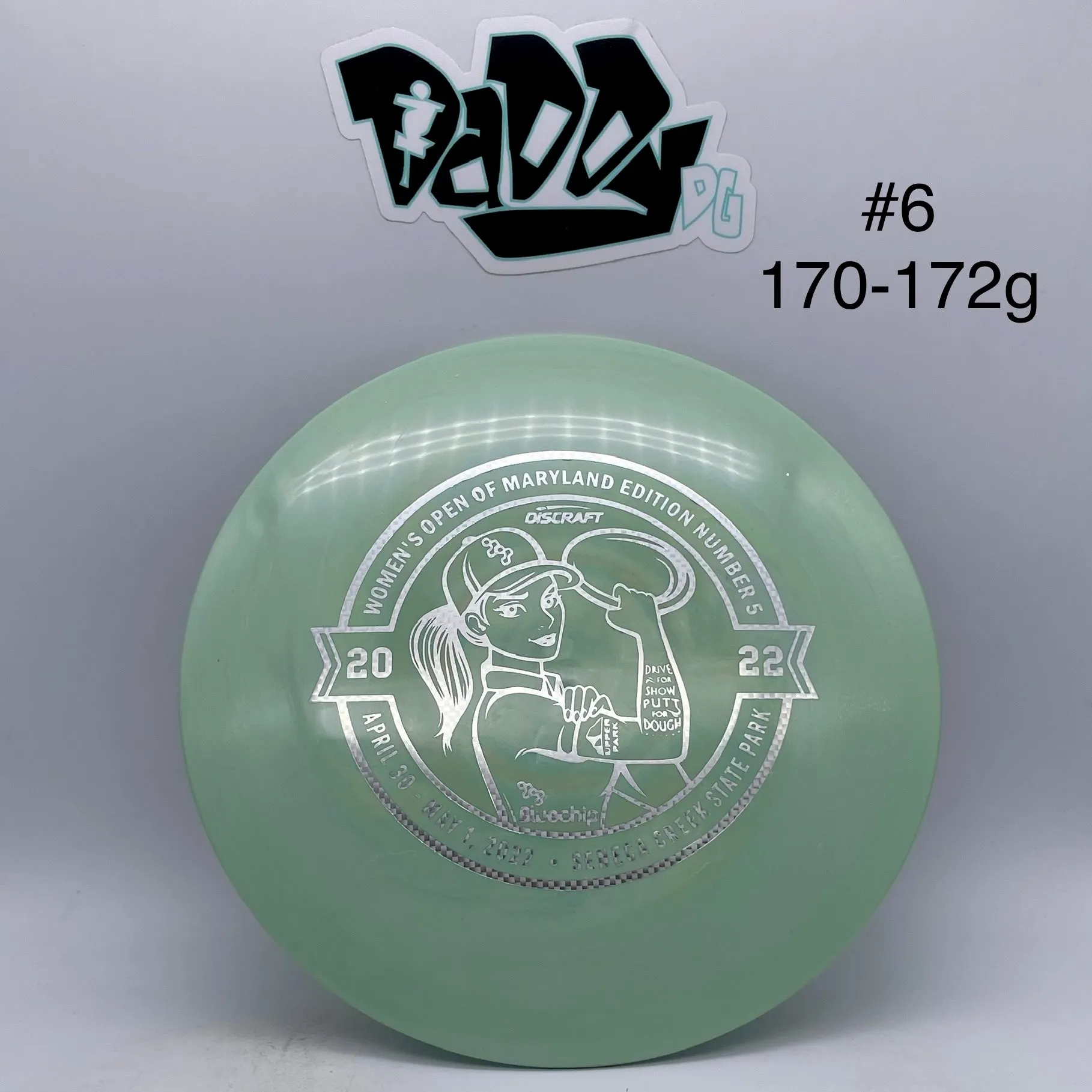 Discraft ESP Undertaker 2022 Women's Open of Maryland Stamped Distance Driver