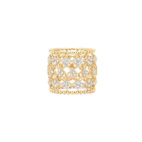 Dujour Couture Gold Partial & Solid Diamond Ring