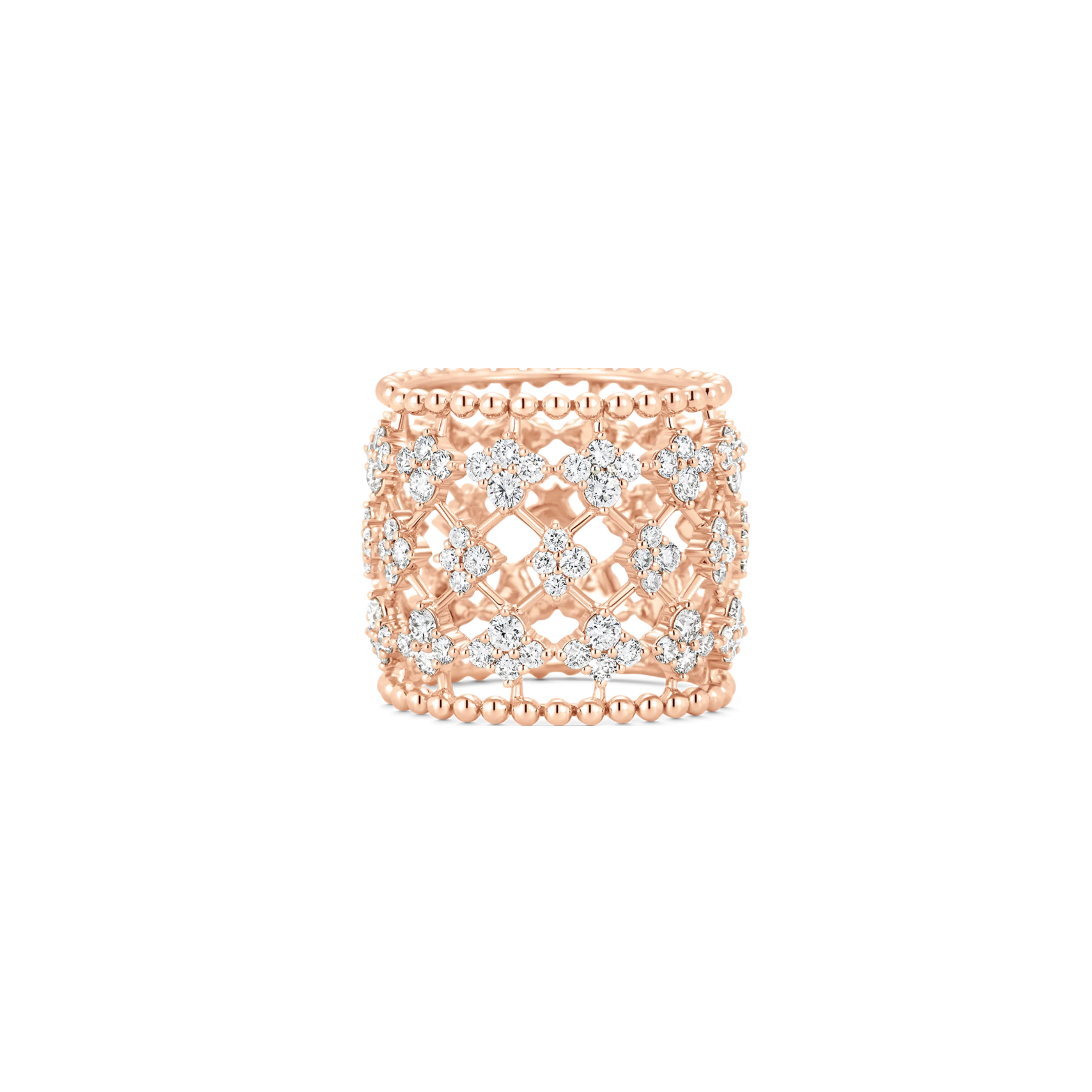 Dujour Couture Gold Partial & Solid Diamond Ring