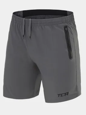 Elite Tech Gym Running Shorts For Men With Zip Pockets