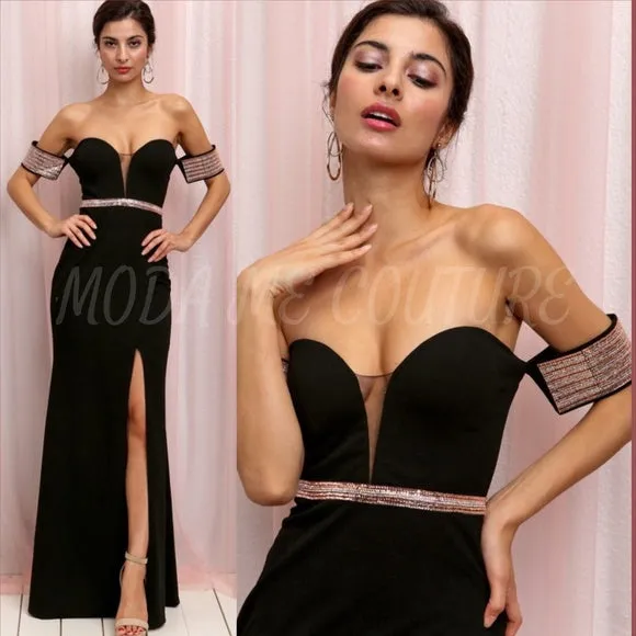 Elle Elegant Dress Black