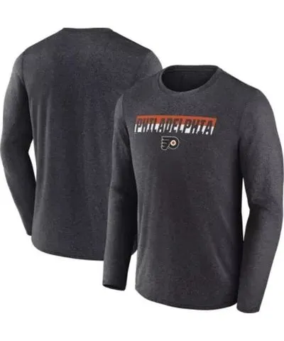 Fanatics Men's NHL Fanatics Philadelphia Flyers Transition Long Sleeve T-Shirt