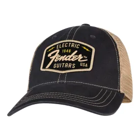 Fender Transition Logo Patch Snapback Trucker Hat