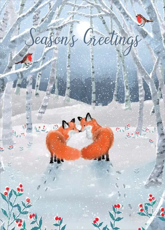 Fox - Christmas Card