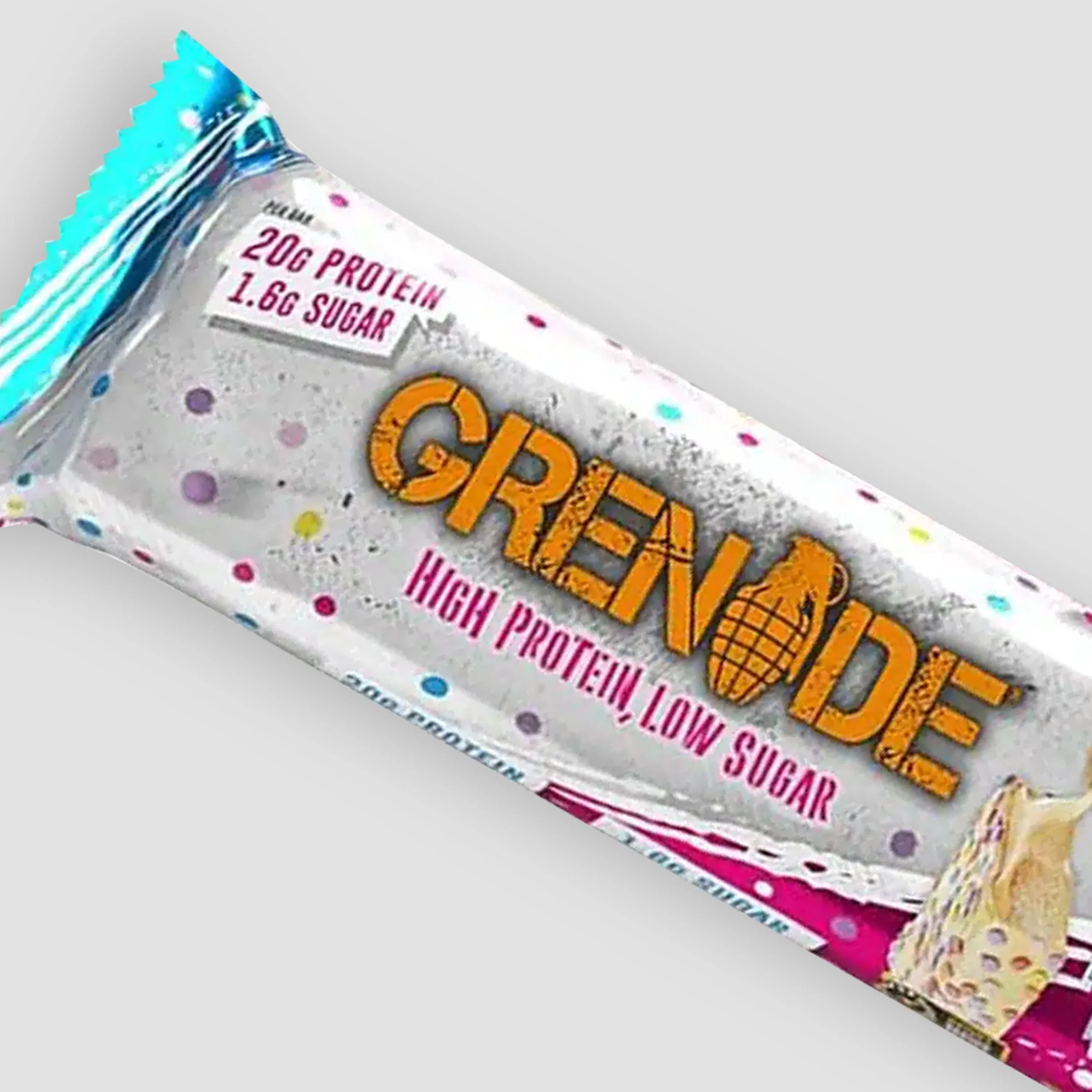 Grenade Protein Bars (Birthday Cake)