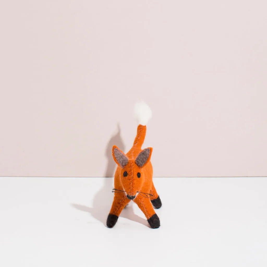 Hand Felted Fox - Small