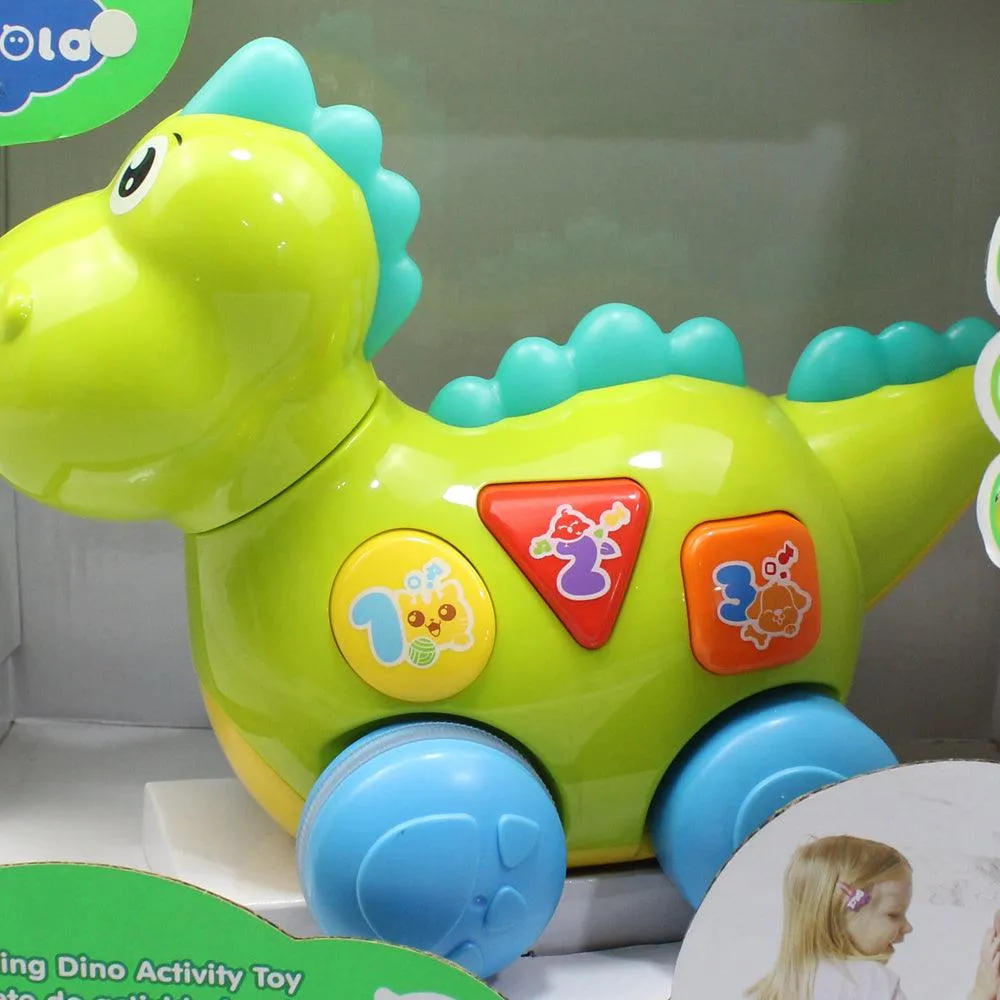 Hola Talking Dinosaur Toy with Lights and Sounds